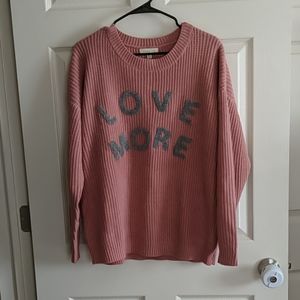 Love More sweater